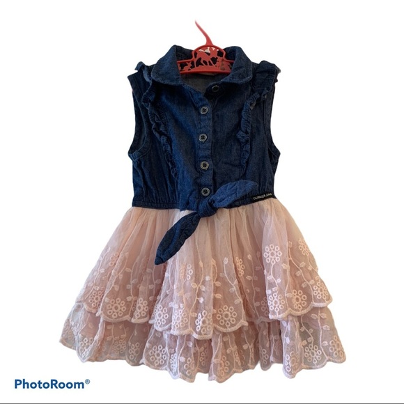 Calvin Klein Jeans Other - Calvin Klein Denim and Lace Dress size 2